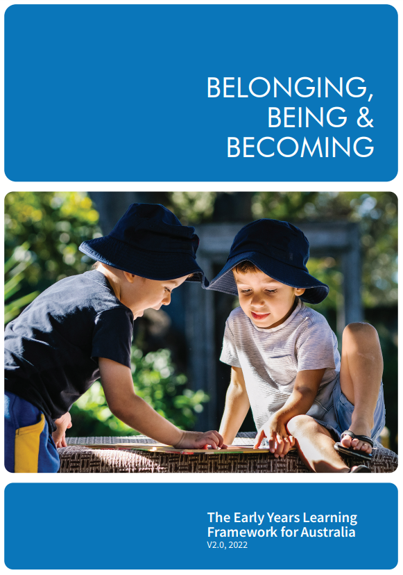The Early Years Learning Framework (EYLF) describes the principles, practices and outcomes that support and enhance young children's learning from birth to five years of age, as well as their transition to school